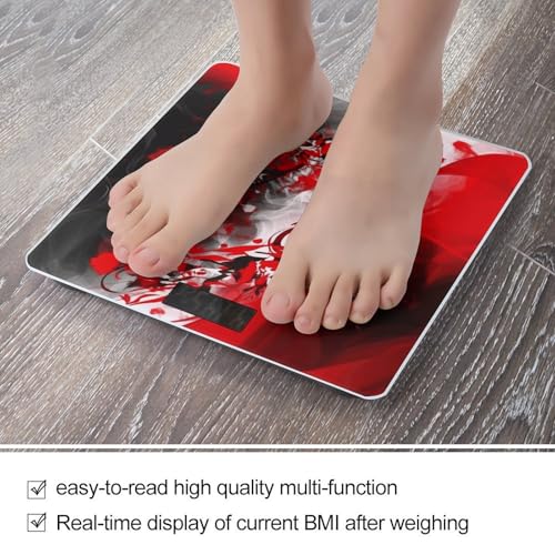 Báscula digital LZQPOEAS 180 kg con pantalla LCD miniatura 5