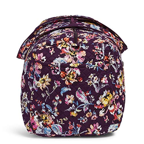 Vera Bradley Women's Vera Bradley Women s Signature Cotton Large Travel Duffel Travel Bag Indiana Rose One Size, Indiana Rose, Large 22 US