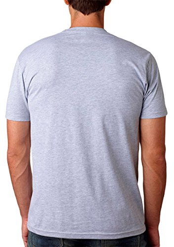 Next Level Mens Cotton Crew - MAROON - L - (Style # 3600 - Original Label)3