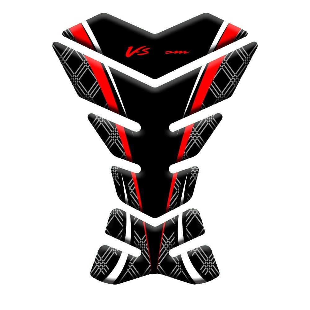 Motorcycle Tank Pad for V-Strom 650 for DL650 Motorcycle Fish Bone Tank Pad Sticker Pad Side Gas Kneepad Protector