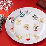 Zoom IMG-2 6 paia orecchini natalizi donna Zoom IMG-2 6 paia orecchini natalizi donna