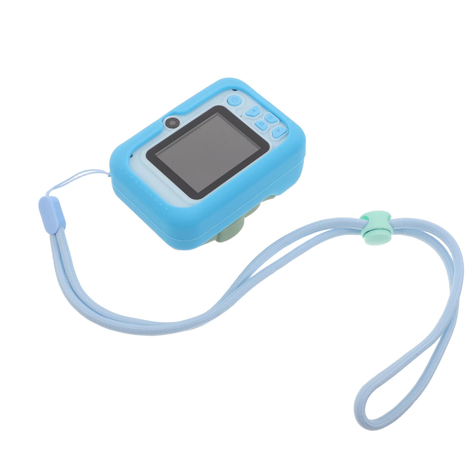 Macchina Fotografica Digitale Cartone HD per Foto e Video | Doppia Lente Anteriore e Posteriore, Abs con Silicone, Portatile Compatta per Bambini e Principianti