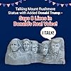 OUR FRIENDLY FOREST Donald’s Mount Rushmore - Desk Paperweight with Trump‘s Real Voice, Great Trump or Stocking Stuffers - Interactive Secret Santa or White Elephant Gifts with 8 Voiced Lines #2
