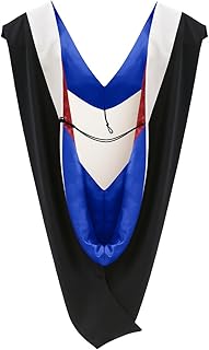 CLERKMANS Unisex Graduation Hood for Bachelors & Masters Degree -University Academic Hood