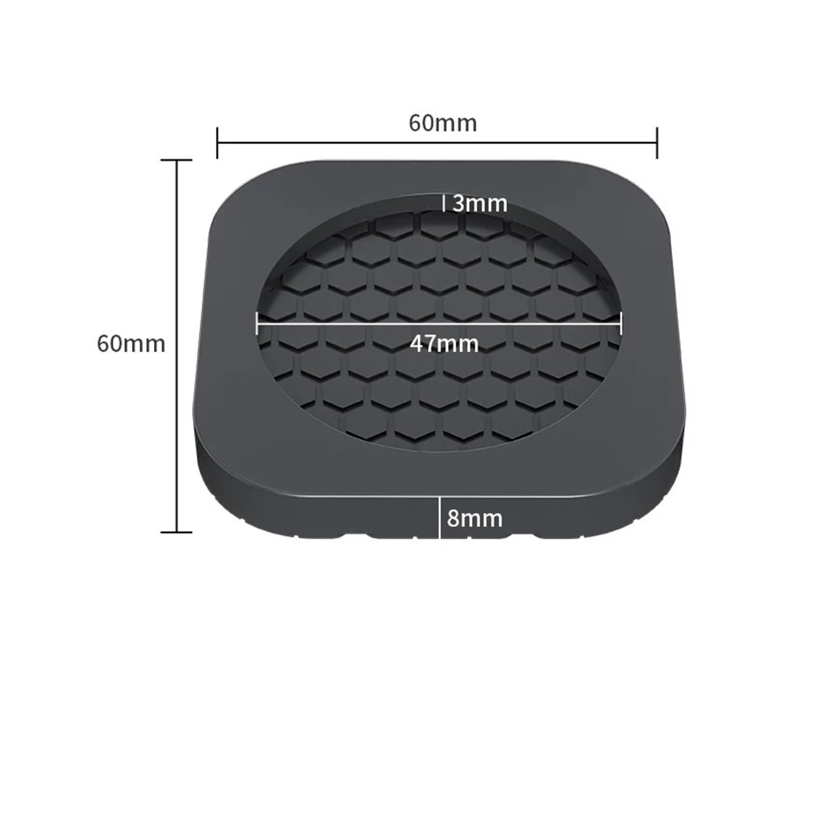 Tappetini Ammortizzatori In Gomma Antivibranti Silenziosi Da 4 Pezzi | Compatibile Con Lavatrice, Frigorifero, Mobili, Cuscinetti Universali Antiscivolo(8pcs)