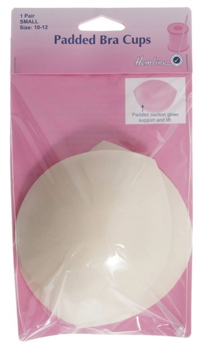 Padded Bra Cups - Small - Skin Coloured