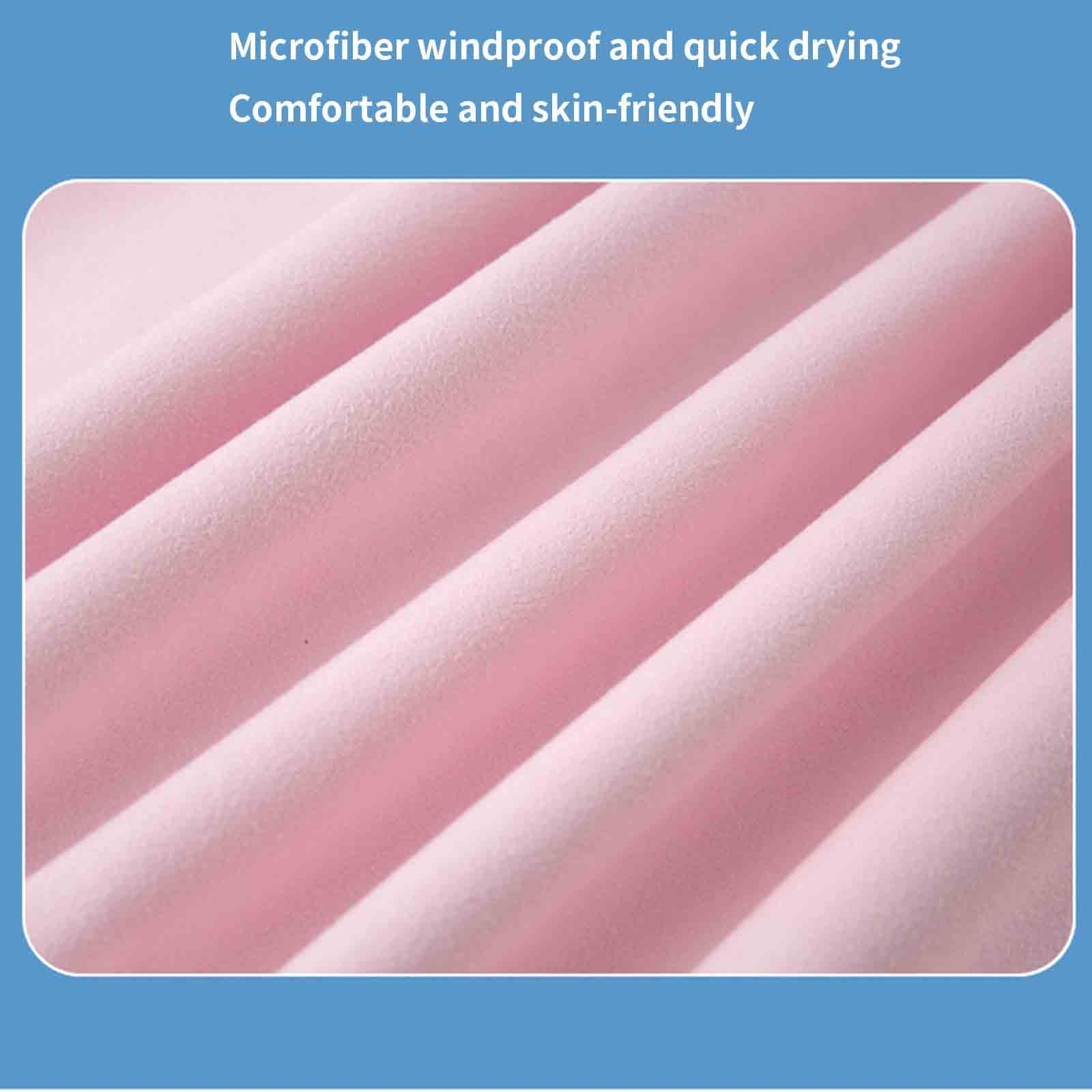 JUSHZ Grande Serviette De Bain Drap De Bain Linge De Bain Serviette De Plage Microfibre Grande Taille Blanche Plage Femme Peignoir Portable Capuche Séchage Rapide Adult (Red,109x88CM)