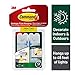 Command Clips for Hanging Outdoor String Lights, 20 Clear Clips