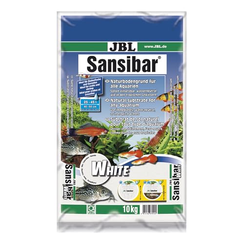 JBL Sansibar Sable pour Aquariophilie Blanc 10 kg