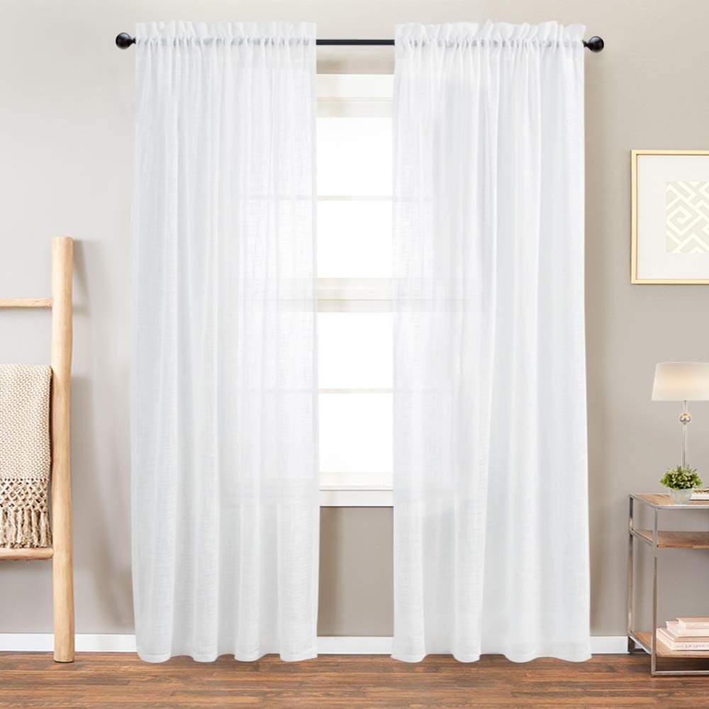 Off White Textured Curtains Curtains & Drapes
