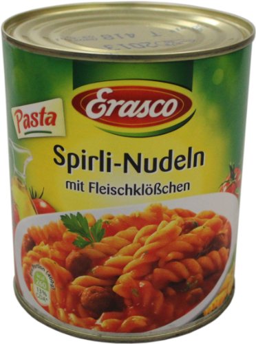 Erasco Spirli-Nudeln 800g