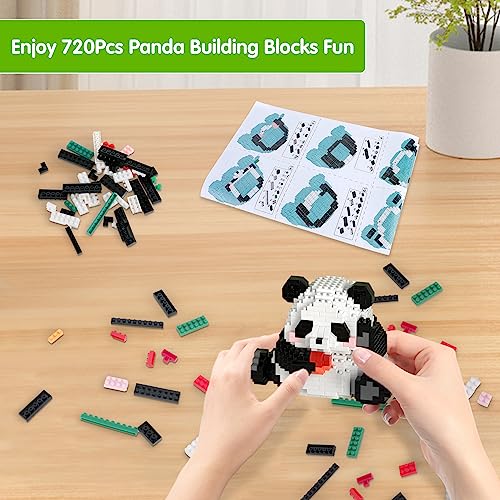 Dawdix Panda Mini Building Blocks Set, Panda Cute