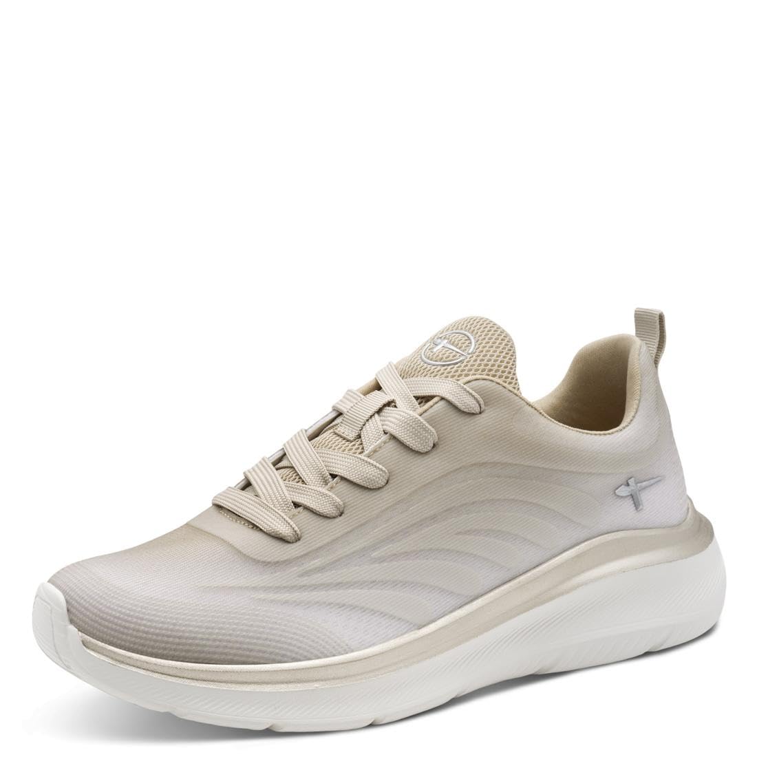 Tamaris Women's Comfort Damen Sneaker Low Cooling Insole 8-83710-42, Beige, 7.5 UK