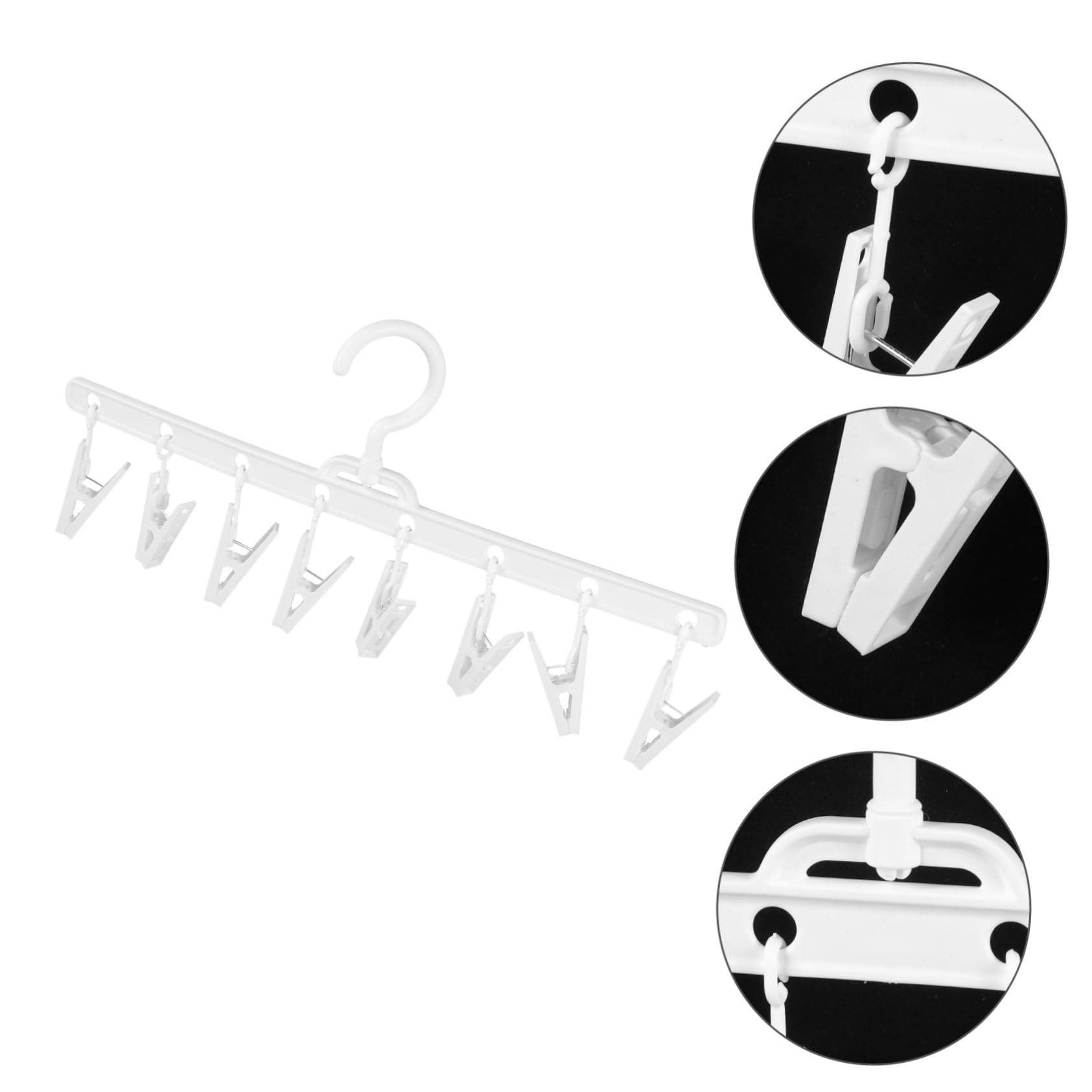 MAGICLULU 3piezas Soporte De Organización Para Sombreros Perchero Multipropósito Clips Para Almacenamiento De y Pañuelos Diseño y Para Armarios