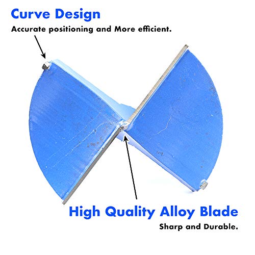 Mèche à façonner 100mm en acier allié bleu pour le forage du bois