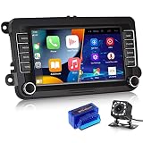 【Main libre Bluetooth/Radio FM/RDS】 : Bluetooth 4.0 integre, avec A2DP/Mains libres/Répertoire. Radio FM avec 18 stations préréglées, plage de réglage 87,5-108 MHz. Et vous pouvez profiter d'un son audiophile dans votre voiture. La radio RDS ajoute des informations supplémentaires à la radio ordinaire.
