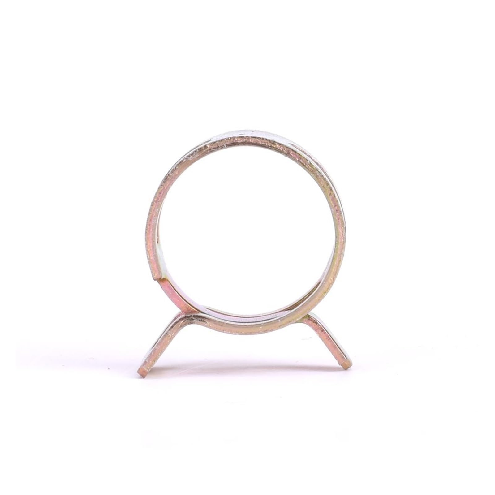 10 Pz 65MN Acciaio Al Manganese Zincato Primavera Fascetta Tubo Diametro Interno 4mm-22mm forza Bruta Fibbia Elastica Tubo Dell'acqua cerchio(17mm 100Pcs)