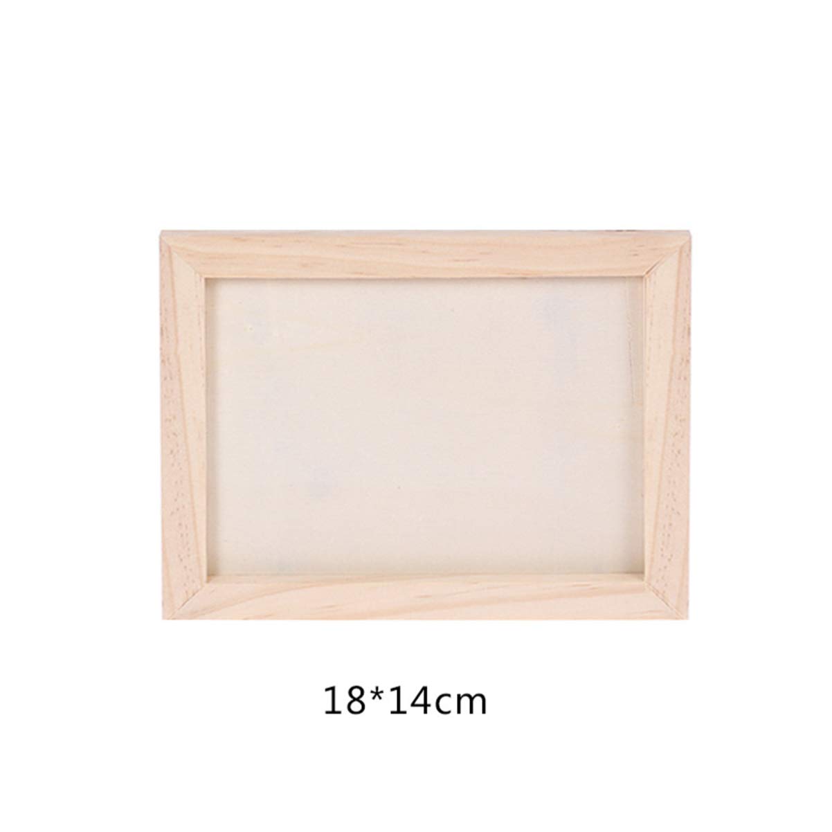 Exceart 2pcs Wooden Painting Frames for Boys and Girls Art Display Stands Blank Background Photo Wall Display Boys and Girls Artwork Frames for Decorative Crafts