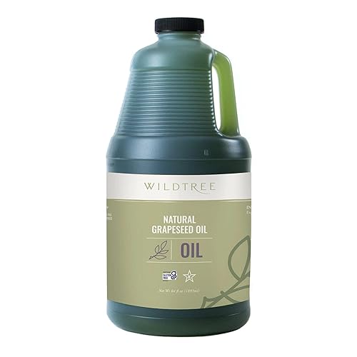 Wildtree Aceite de semilla de uva vegana sin gluten aceite de cocina vegano 64 oz