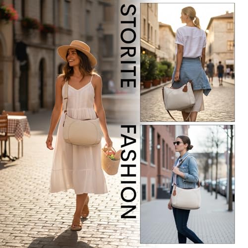 Image of Storite Women's Lightweight Crossbody Small Shoulder Bag Cell Phone Purses, Sling Type Bag With Adjustable Strap