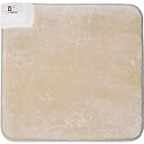 [山善] ミニマット 40×40cm ホットカーペット 一人用 足元マット 電気座布団 電気 ベージュ YMM-W402