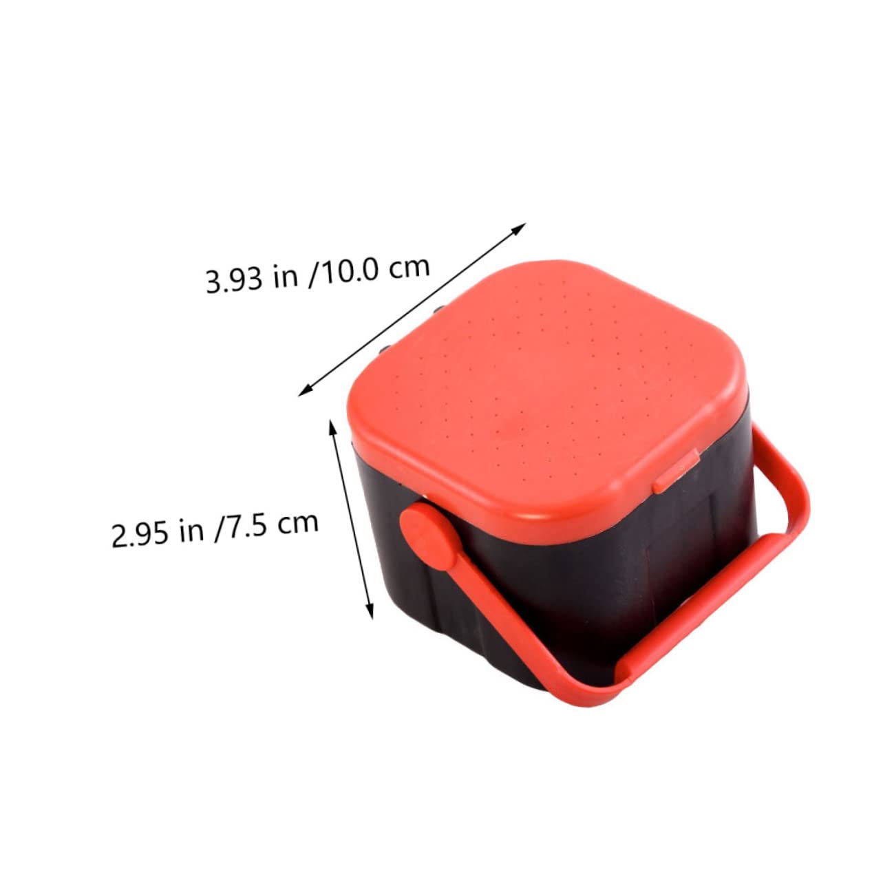 MUELODSIC 2Pcs Hydrating Clam Worm Storage Box Breathable and Leak Container for Fishing Supplies for Storing and Breeding and Blood