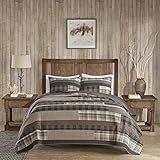 Woolrich Winter Plains Quilt Mini Set Cal King Taupe