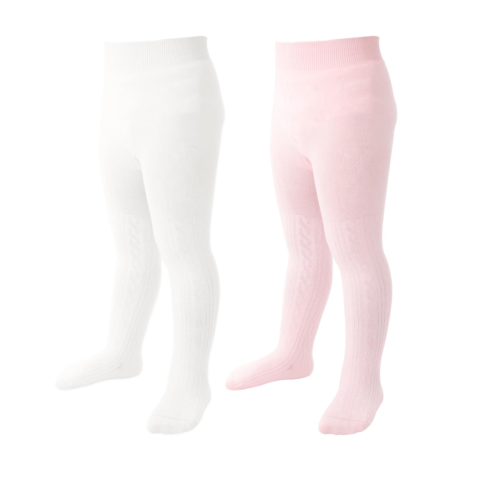 Baby Tights Toddler Cable Knit Leggings Seamless Cotton Stockings Pantyhose