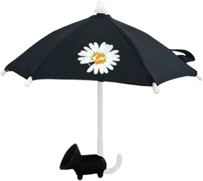 Littryee Phone Sunshade Holder, Phone Sun Shade Umbrella, Cell Phone Umbrella Sun Shade, Phone Umbrella Sun Visor Stand with Suction Cup, Phone Mount Phone Holder for Outdoor and Desktop