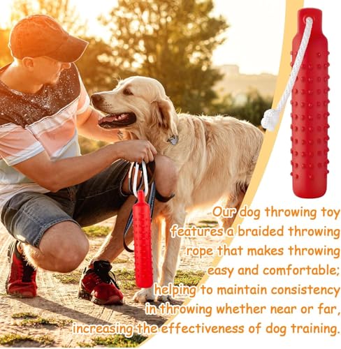 ZeiLaBang Kakadi Hundespielzeug,Schwimm Spielzeug für Hunde,Wasser Interaktives Hundespielzeug,Schwimmender Trainingsstab für Wurf- und Apportierspiele an Land und im Wasser,Für Outdoor geeignet