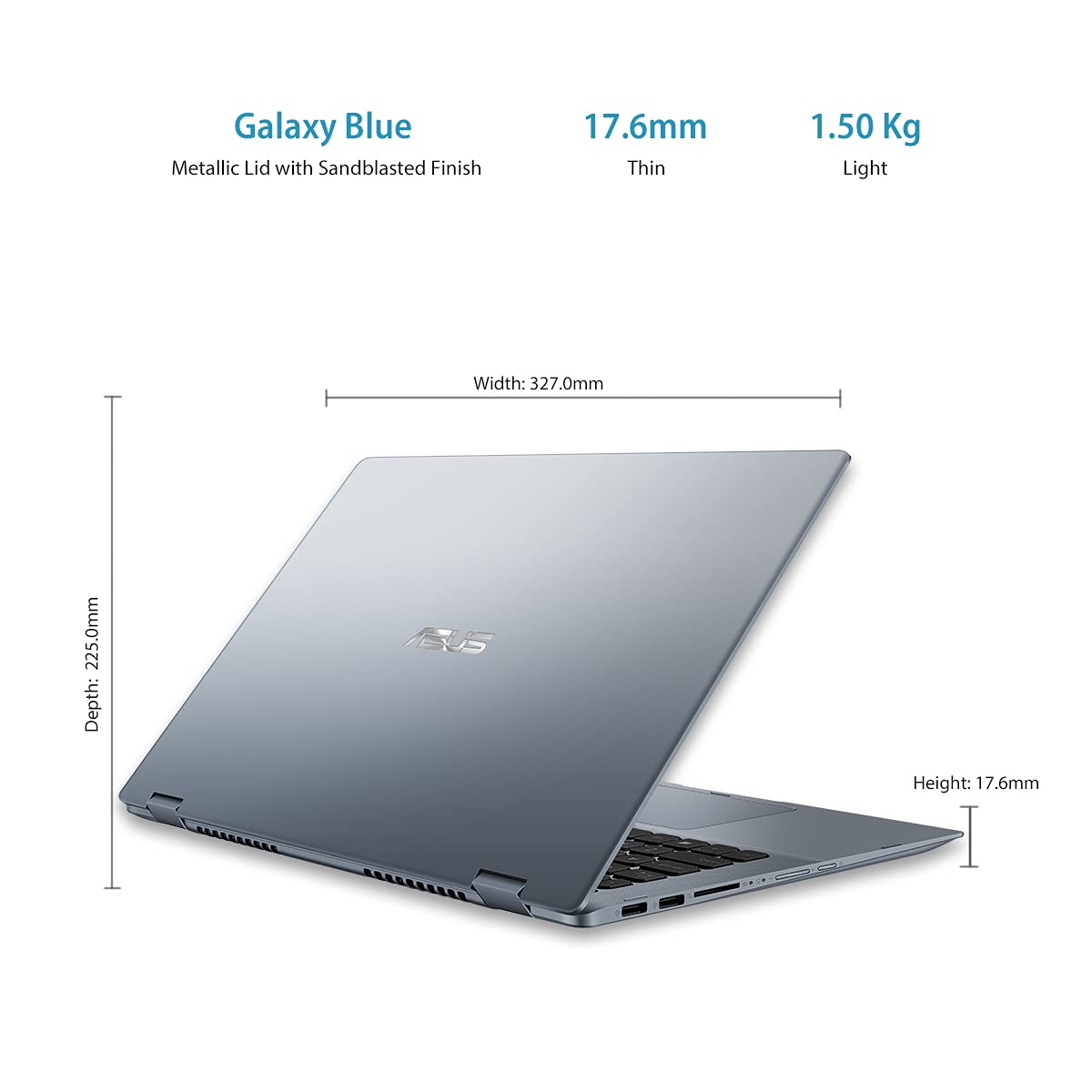 ASUS VivoBook Flip 14 (2020), Intel Core i3-10110U 10th Gen, 14 