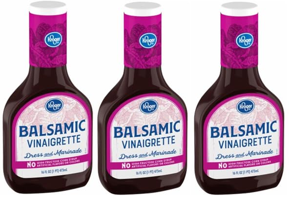 Balsamic Vinaigrette Salad Dressing & Marinade (Pack Of 3 Bottles,16 fl oz. Each)