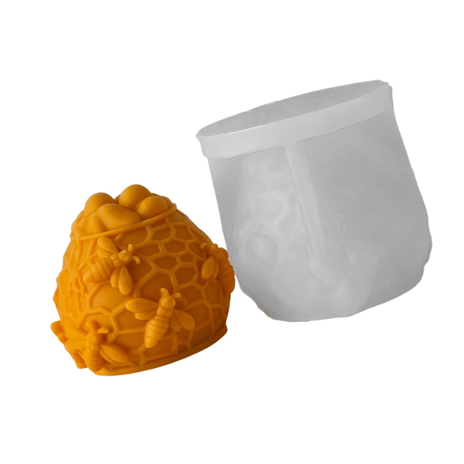 Tsophreniq Multipurpose Silicone Craft for Home Decoration Soaps and with Honeycombs Detailing Maker