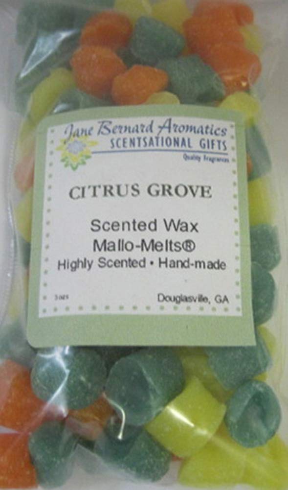 Jane Bernard Scented Hand Made Tart Melts Wax Potpourri_4 Oz Bag-Citrus
