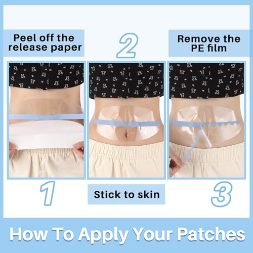 Bonuci 30 Pieces Tummy Lift Tuck Tapes, Invisible Waterproof Cellulite Bikini Swimsuit Thigh Boob Skin Lift Tapes for Women3