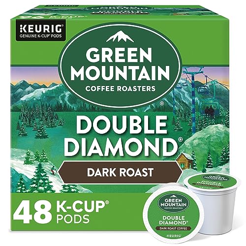 Image of Green Mountain Coffee Double Black Diamond, K-Cup for Keurig Brewers, 24 Count (Pack of 2)