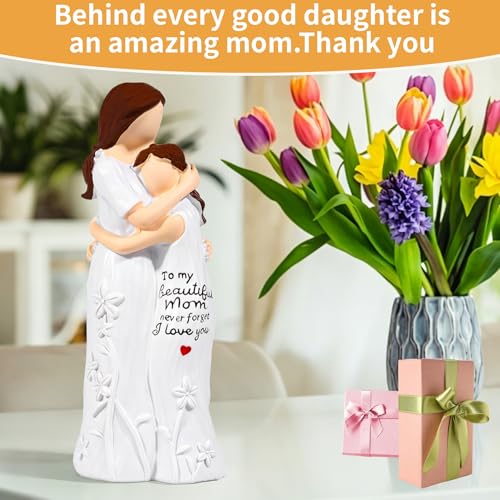 Figura Decorativa Madre e Hija de Resina miniatura 7