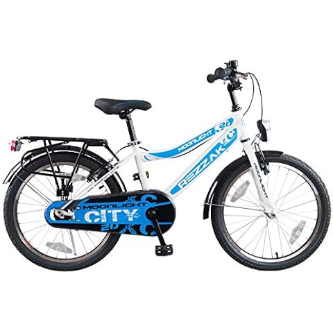 Rezzak 20 Zoll Jungenfahrrad Fahrrad Kinderfahrrad Jungen Rücktrittbremse RH 33 Weiss Blau NEU -042 Cover