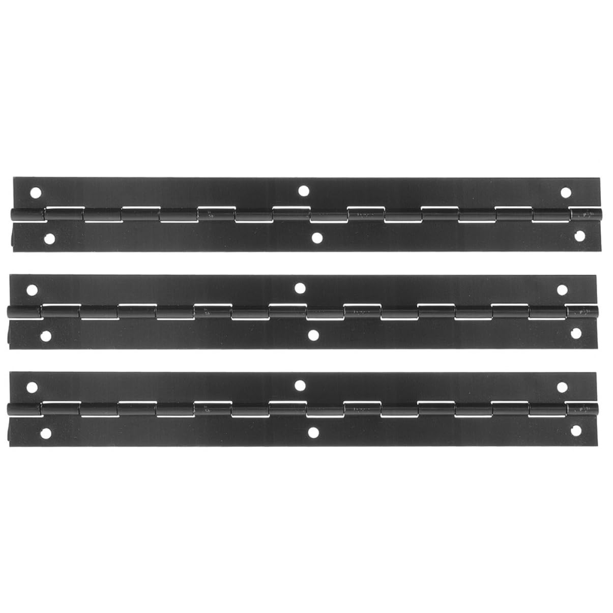 ifundom 3pcs Jewelry Box Hinges Long Piano Hinges Metal Jewelry Box for Diy Wood Projects