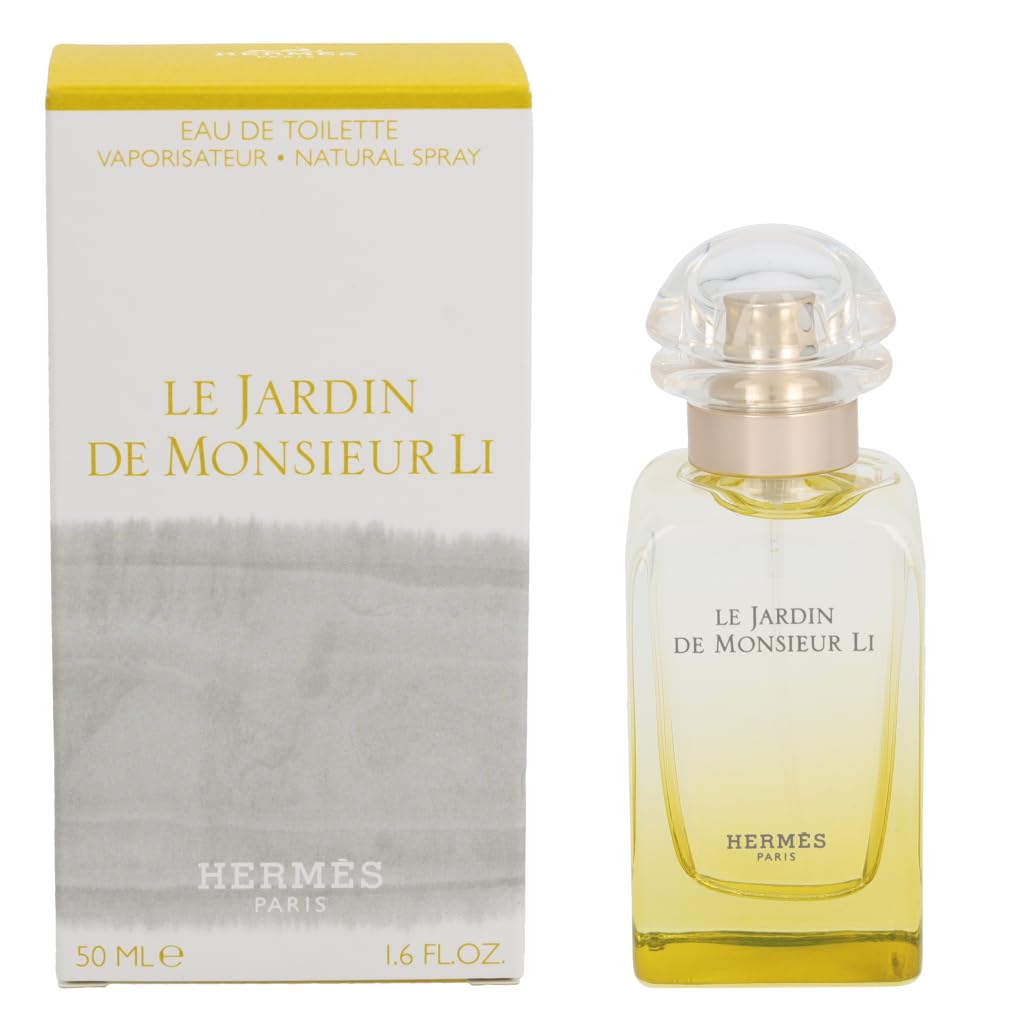 HERMES Le Jardin De Monsieur Li Eau de Toilette, 1.6 Fluid Ounce, 50 ML