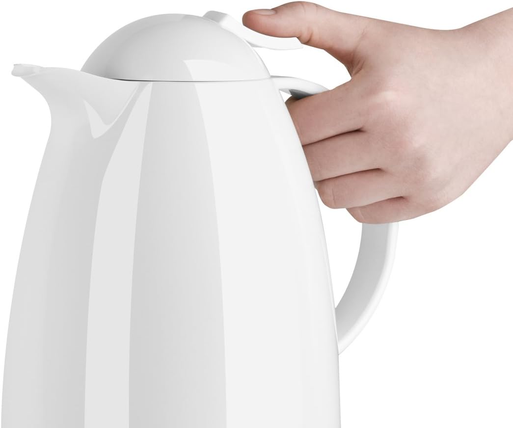 🔥 Emsa 34-Ounce Auberge Quick Tip Carafe, White Blасk Frіdау - 50% оƒƒ Emsa 34-Ounce Auberge Quick Tip Carafe, White