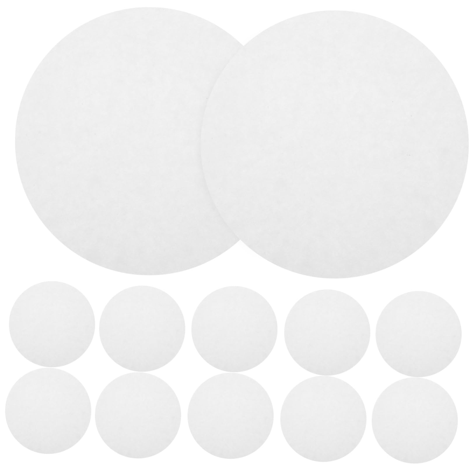 Luxshiny Medium Flow Rate Qualitative Filter Paper 100 Pcs 18cm Diameter Ro Filters Replacement