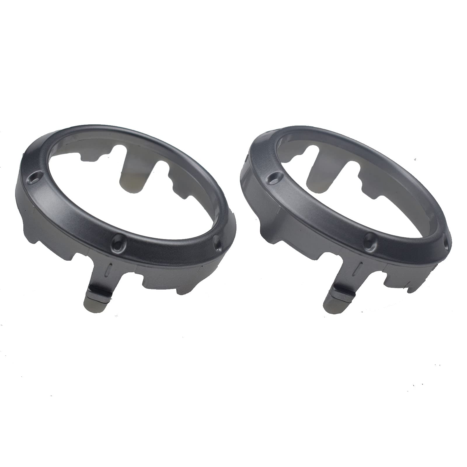 eGang Auto Fog/Driving Light Trims Rings Left & Right Side Pair For Toyota Highlander 2004-2007