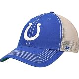 47 Men's Royal/Natural Indianapolis Colts Trawler Trucker Clean Up Snapback Hat