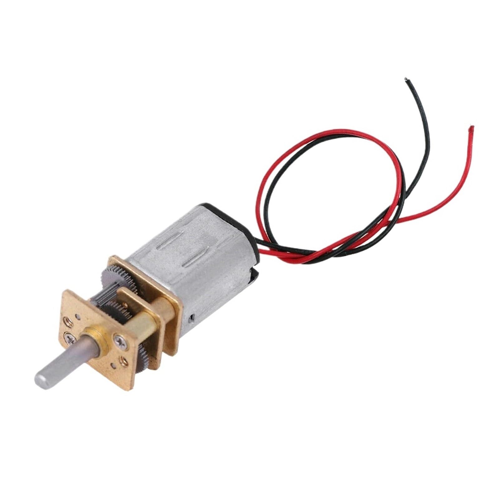 LIUCH 5 sztuk Micro Mini N20 motoreduktor DC 3 V -6 V 5 V 60 obr./min niska prędkość w całości z metalu reduktor skrzyni biegów silnik elektryczny(50Pcs)