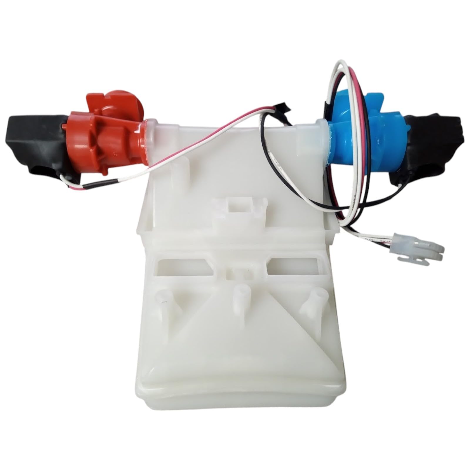 Whirlpool W11210463CM - Conjunto de válvula de entrada de agua para arandelas Maytag KitchenAid Amana Admiral Roper Kenmore, 8 puntas, 4 pines, Molex de 4 cables, sustituye a W11210463, AP6329219