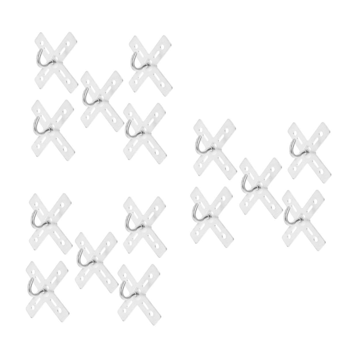 Crochets plafond poids lourd pour fixation de ventilateur et lustre rigide