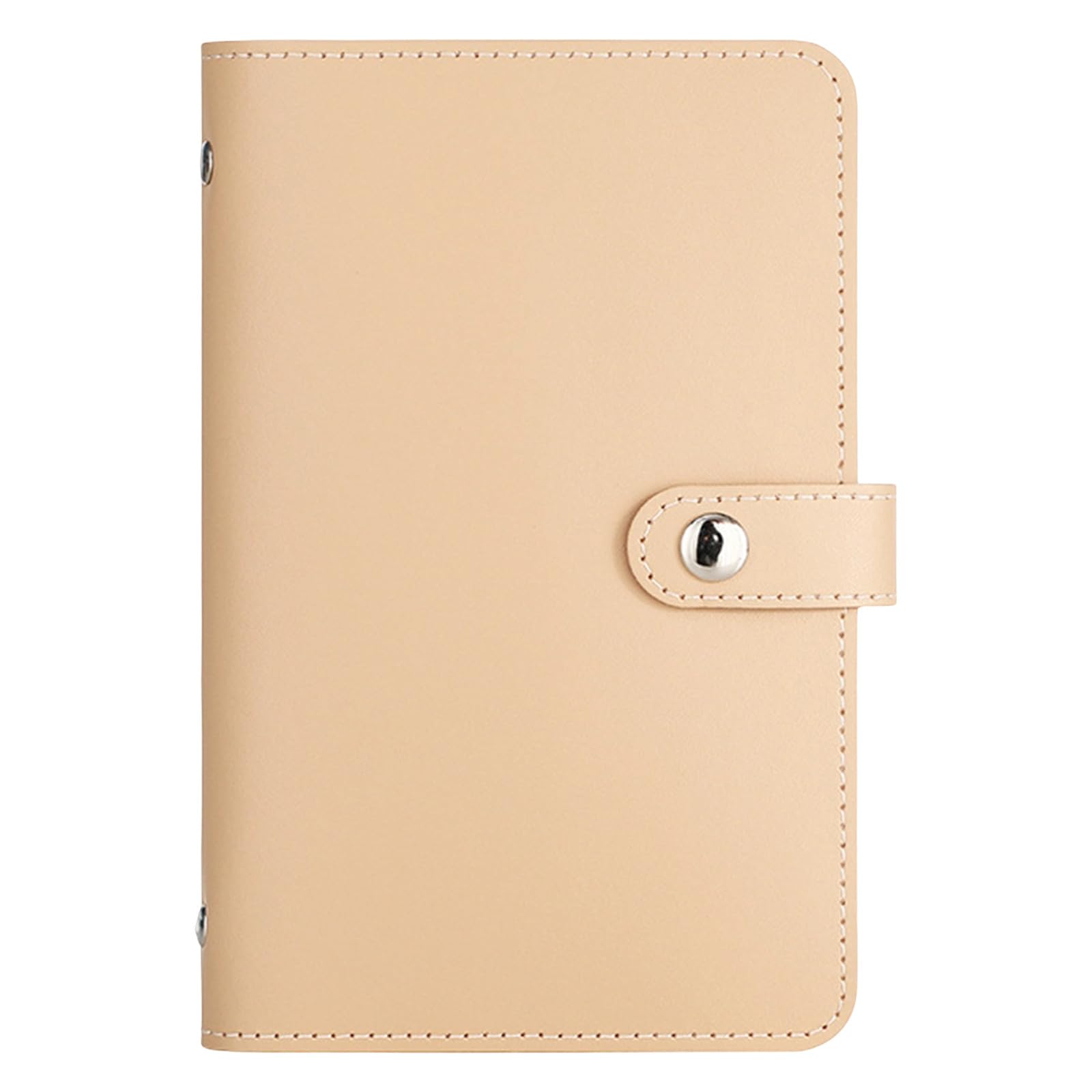 Money Book for Cash Saving, Money Saving Wallets for Cash UK, 100 Envelope Challenge Book, with Password Lock, Transparent Loose-Leaf, Double-Sided Use (No Combination Lock: Milky White)