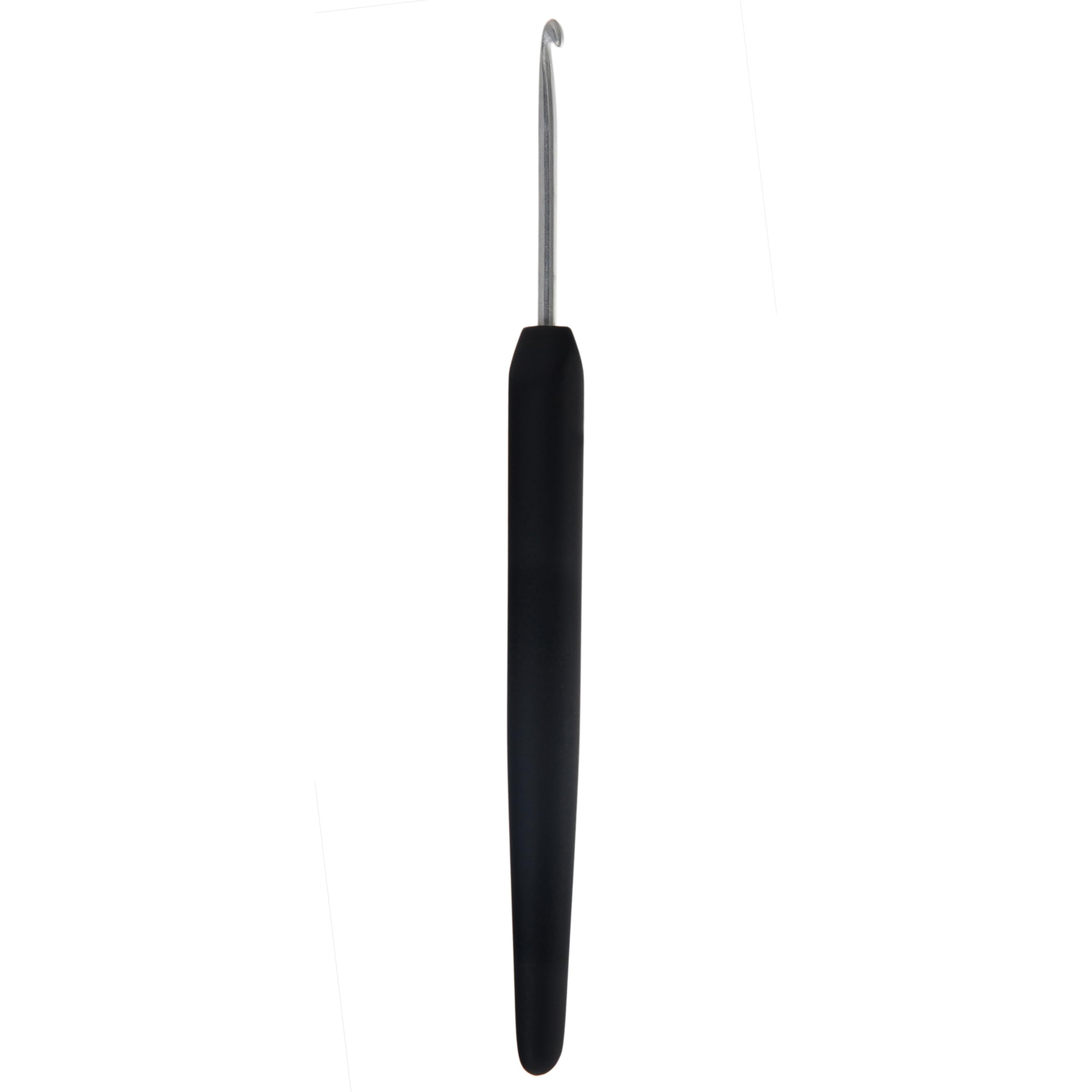 KnitPro Aluminium Crochet Hook softgrip 4.00mm Black - 3pcs, Gld-bl