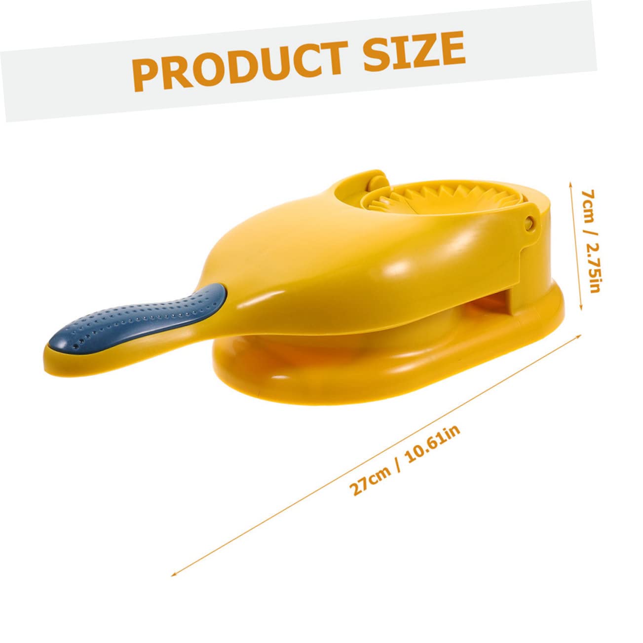 HAKIDZEL Handheld Dumpling Maker 2 Piece Set Easy to Use Clean Versatile Dough Pressing Tool for Kitchen Family Gifting